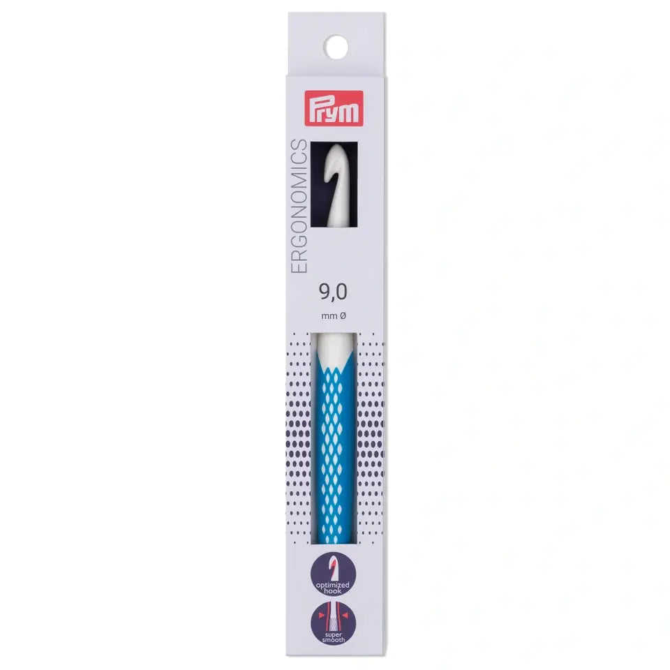 Prym Ergonomic Crochet Hook M (9 mm) – Practical Stitchcraft