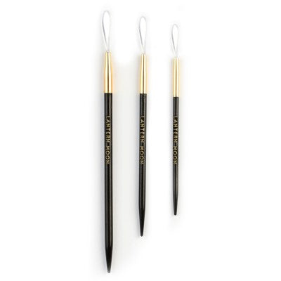 Lantern Moon Ebony Wood Finishing Needles (Set of 3)