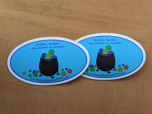 Practical Stitchcraft Bubble Bubble Sticker