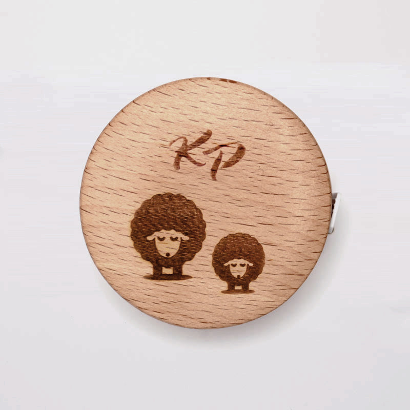 Knitter's Pride Round Beech Wood Measuring Tape